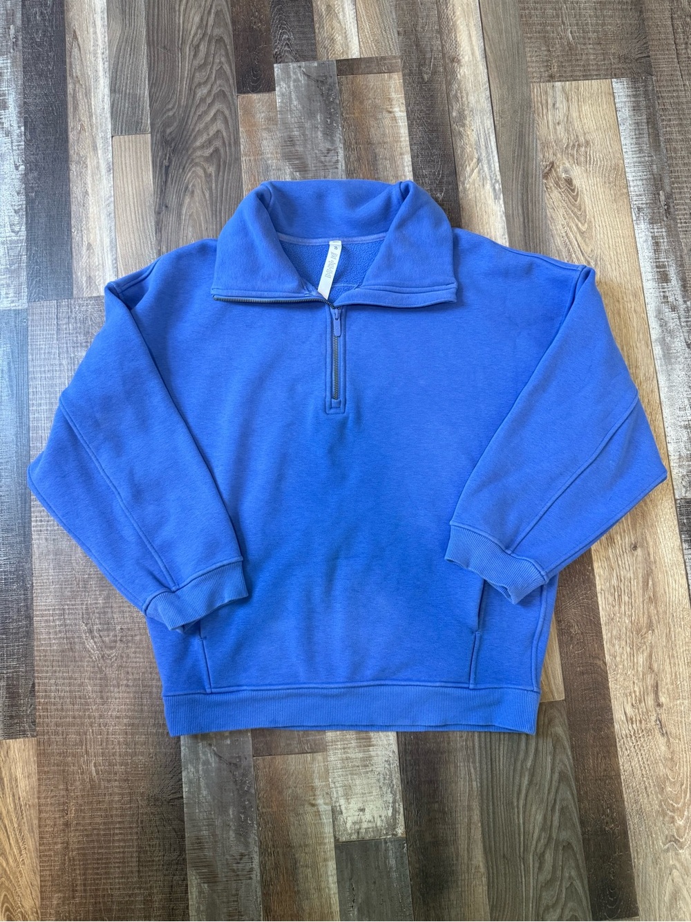 🍋 Lululemon Royal Blue Quarter-Zip Sweatshirt